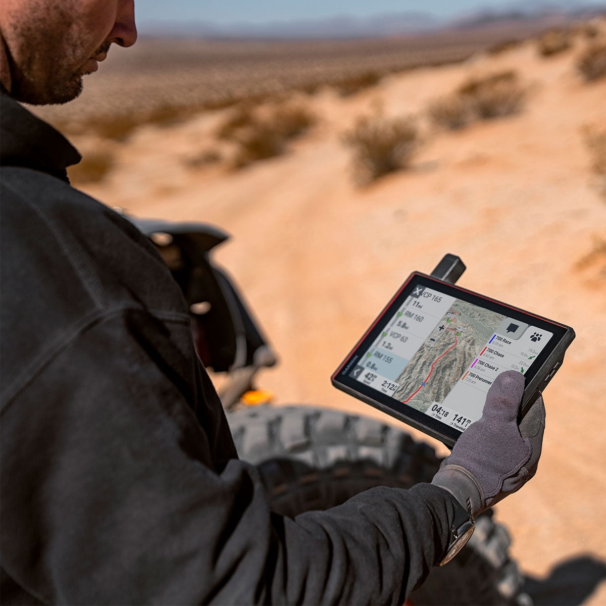 Garmin Tread XL Baja Race Off-Road GPS Racing Navigator | Bundle with PlayBetter 5000mAh Portable Charger | 10-Inch Ultrabright Touchscreen Display with inReach Technology