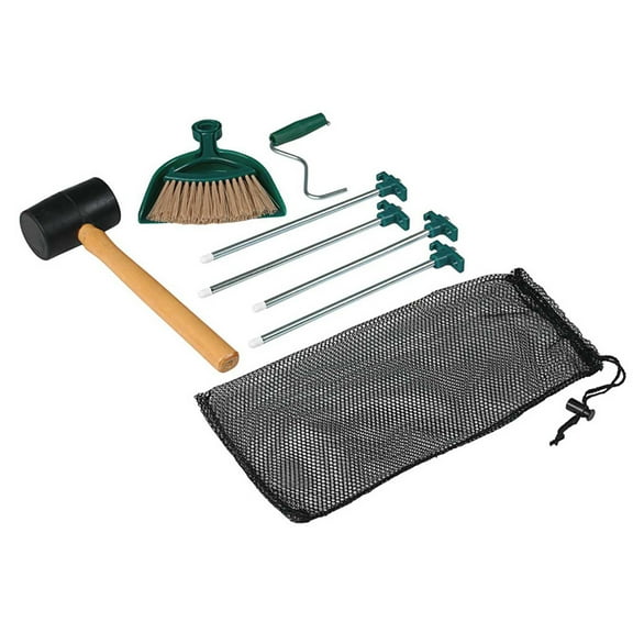 Coleman Setup and Cleaning Essentials Tent Kit, Black and Green