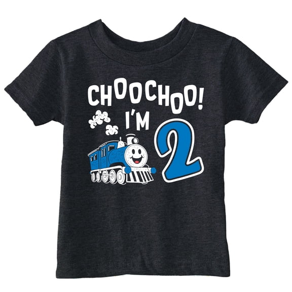 Toddler Funny T Shirts Choo Choo Im Two Sarcastic Birthday Tee For Young Kids