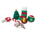 thumbnail image 2 of DOG CHRISTMAS STOCKING PET STOCKING STUFFED WITH 5 pc  HOLIDAY TOYS GIFT SET NEW, 2 of 4