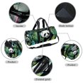 thumbnail image 2 of Panda Gym Bag, Dance Bag, Shoe Bag, Luggage Bag, Size 17.7 Inches. Interior Zipper Pocket. Large Capacity., 2 of 6