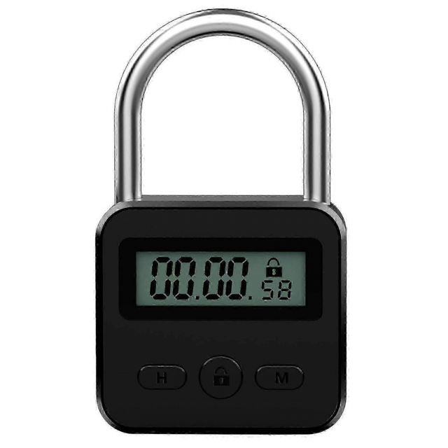 Metal-Timer, Lock the LCD, the Time Is 99 Hours Maximum the Timing of the USB-Timer Lock-it is Good