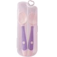 thumbnail image 4 of Coofit Kids Spoon Fork Set: Bendable Toddler Self Feeding Utensil Children Tableware, 4 of 6