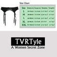 thumbnail image 5 of TVRtyle Women’s Black Metal Clips Sexy Garter Belts for Stockings S512, 5 of 7