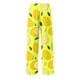 thumbnail image 4 of Pantalones largos para hombre con estampado de cintura elástica y bolsillo con cordón, pantalones largos de poliéster para hombre, 4 of 5