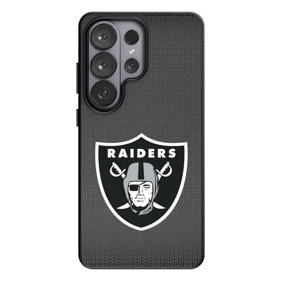 Keyscaper Las Vegas Raiders Linen Galaxy Magnetic Bump Case