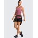 thumbnail image 3 of Remera CRZ YOGA sin mangas de algodón Pima con lazo en la espalda, talle pequeño, 3 of 5