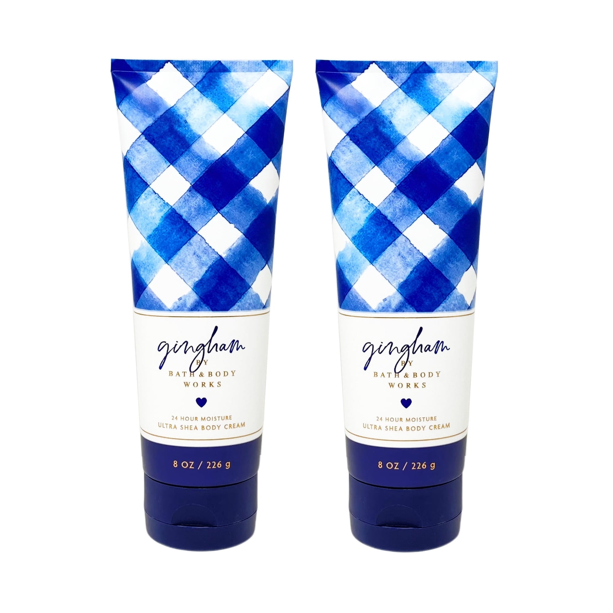 Bath and Body Works Gingham Ultra Shea Body Cream Gift Set - Pack of 2