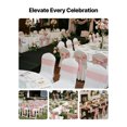 thumbnail image 2 of KFFKFF Satin Chair Sashes Bows, 50PCS Chair Ribbon Ties, 7 x 108 inch, Rose Gold Decoration for Weddings, Baby Showers, Parties, Events, Banquets, and Chair Covers, 2 of 9
