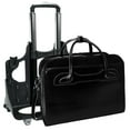 thumbnail image 5 of W Series | WILLOWBROOK | 17" Leather Patented Detachable -Wheeled Ladies' Laptop Briefcase - Black, 5 of 6