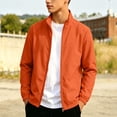 thumbnail image 2 of KyCheLot Zip up Windbreaker for Kids Stand Collar Solid Color Long Sleeve Outerwear Lightweight Casual Windbreaker, 2 of 9