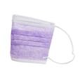thumbnail image 2 of Cubrebocas Desechable Tricapa Plisado Ambiderm Violeta 50 piezas, 2 of 5