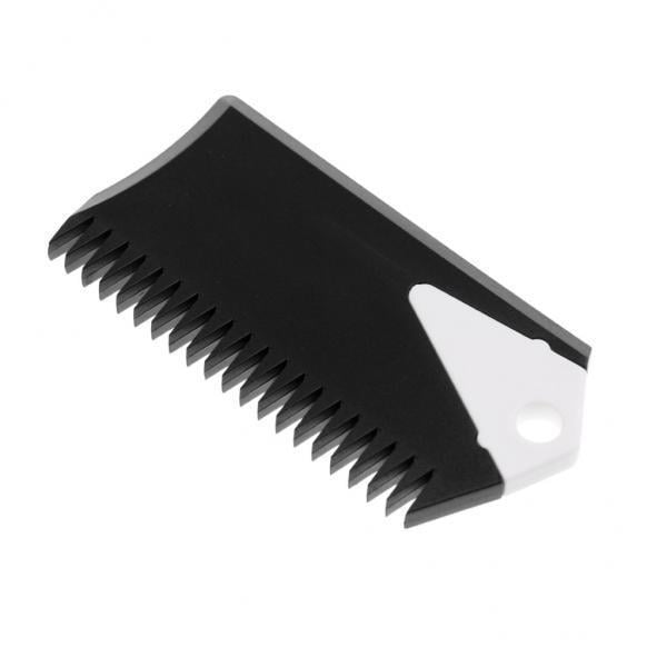 Plastic Surf Wax Brush  Board Accessory Remove Comb with Black Fin Wrench 