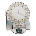 thumbnail image 1 of TISHITA Equatorial Sundial Clock DIY Sundial Model Kit Learning Educational Toy Teaching, 1 of 6