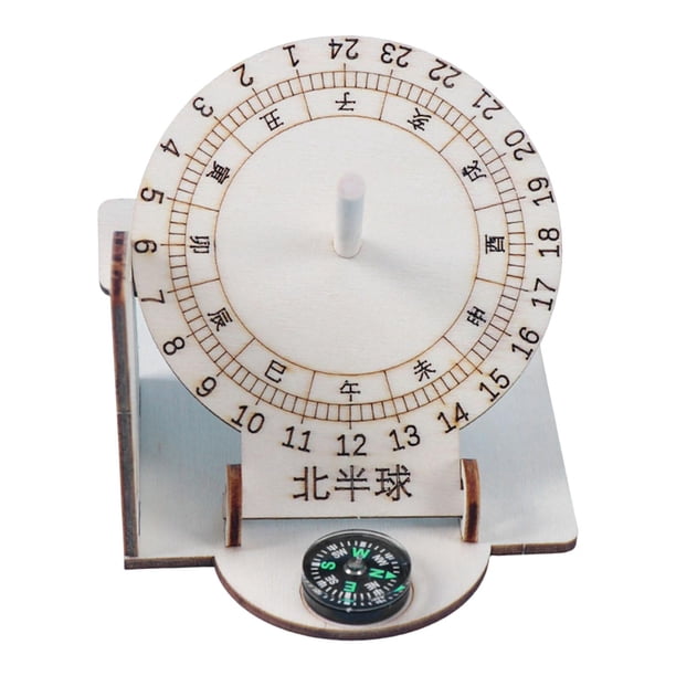 Reloj De Sol Ecuatorial, Juguete De Aprendizaje Educativo Temprano Para Ni?os Y Ni?as Sunnimix Reloj de sol ecuatorial
