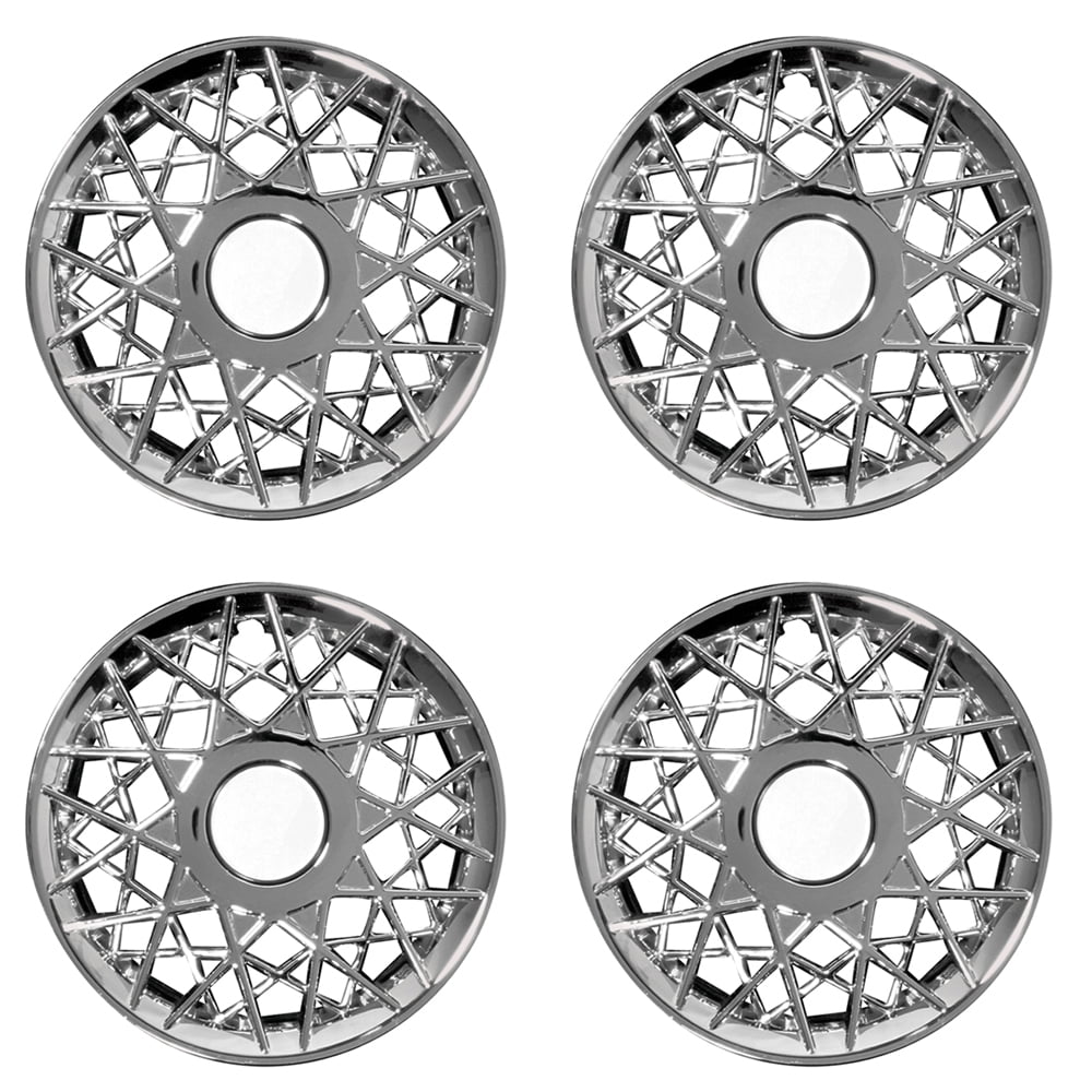 Chrome 16 Hub Cap Wheel Covers for Ford Crown Victoria Set of 4