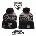 thumbnail image 4 of Nfl Oakland Raiders Gorro Unisex gorras de invierno sombreros mantener caliente de punto sombrero bordado Top deporte gorra, 4 of 4