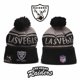 thumbnail image 4 of Nfl Oakland Raiders Gorro Unisex gorras de invierno sombreros mantener caliente de punto sombrero bordado Top deporte gorra, 4 of 4