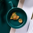 thumbnail image 3 of GUOOL Bol à Soupe Rond Nordique Fruits Nouilles Riz Cuit Moule de Cuisson Bol de Cuisson Micro-Ondes Vert, 3 of 9