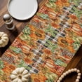 thumbnail image 2 of Fall Thanksgiving Table Runner, Autumn Thanksgiving Kitchen Dining Table Decoration for Home Party Decor 13x108 Inches, 2 of 9