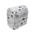 thumbnail image 1 of Cartoon Stand Mixer Cover, Little Girl on Pony Along Clouds Mountains Sky Raindrops Doodle Theme, Kitchen Appliance Organizer Bag Cover with Pockets, 5 Quarts, Pale Blue Rose White, by Ambesonne, 1 of 4