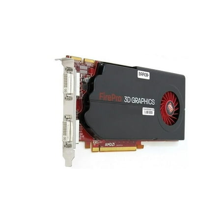 1GB Barco ATI FirePro MXRT-5450 Dual Link DVI GDDR5 PCI-E 2.0 x16 Medical Imaging 102C1270202 Video