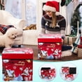 thumbnail image 1 of Edgergery New Christmas Storage Box Home Storage Christmas Gift Storage Box Item Storage Bag, 1 of 5