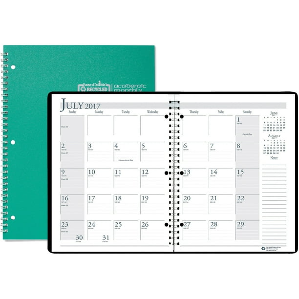 Academic Monthly Planner
