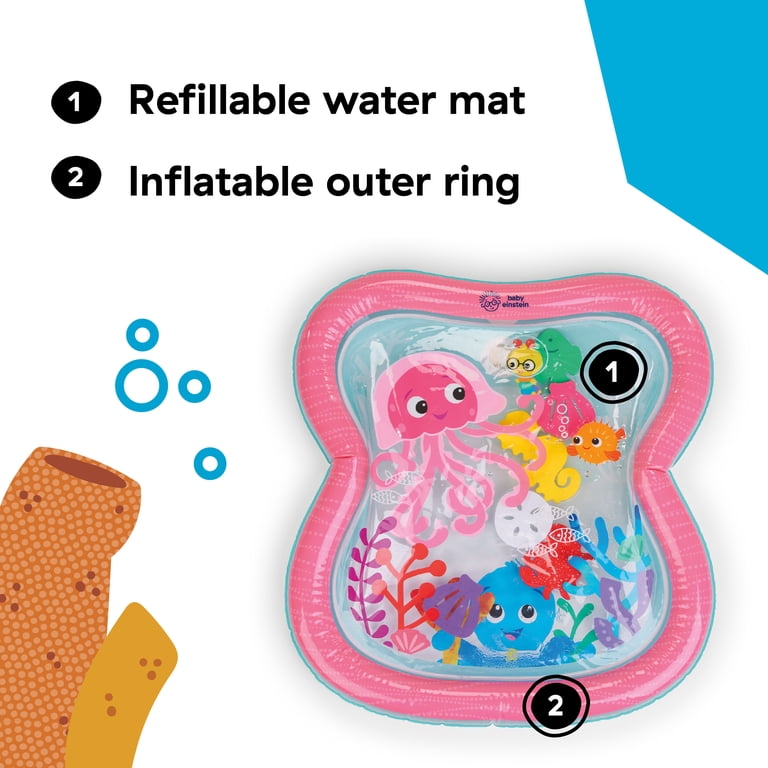 Baby Einstein Ocean Explorers Jiggling Janet Water Mat, Ages 0-36