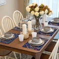 thumbnail image 6 of Placemats Set of 4 / 6, Multicolor Bowling Placemats for Dining Table Indoor/Outdoors Heat Resistant Washable Placemats 18" x 12", 6 of 8