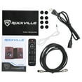 thumbnail image 5 of Rockville HTS8C Bundle: 8 Inch Powered Home Theater Speakers, RMC-XLR Mic, IPS20 Stand, RVSM1 Stands, Audio Kit, 4-items, 5 of 11