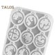 thumbnail image 5 of Earring Mold DIY Twelve Constellation Jewelry Mold Heat-resistant Silicone Mold for Earrings, 5 of 5