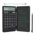 thumbnail image 1 of Calculadora Portátil con Bloc de Notas, Pantalla Grande de 12 Dígitos y 2 Líneas, Recargable con Energía Solar, para Oficina., 1 of 5