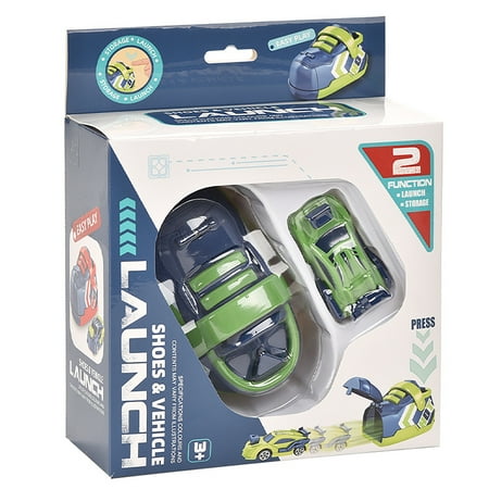 

Wesracia Children s Creative Toys Ejection Running Shoes Press Inertia-ejection Cars New Exotic Toys