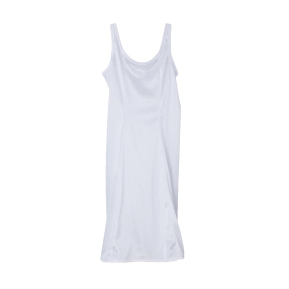 Christening Day Girls White Simple Empire Waist Slip