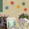 thumbnail image 6 of Living Room Wall Decor Metal Art, 6 Pc Multicolor Hanging Pieces, Bedroom Entryway Accents, 6 of 6