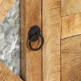 thumbnail image 3 of vidaXL Sideboard 110x30x74 cm Rough Mango Wood 0 Shelves, 3 of 5