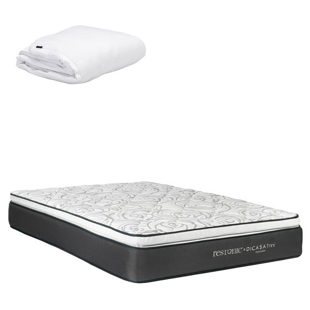 Colchón Dicasa Trini Queen Size con Protector Cloud