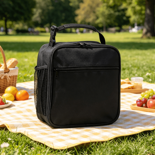 Insulated Lunch Bag for Men & Women Reusable Adult Lunch Box with Adjustable Strap Leakproof Thermal Tote for Work School & Travel