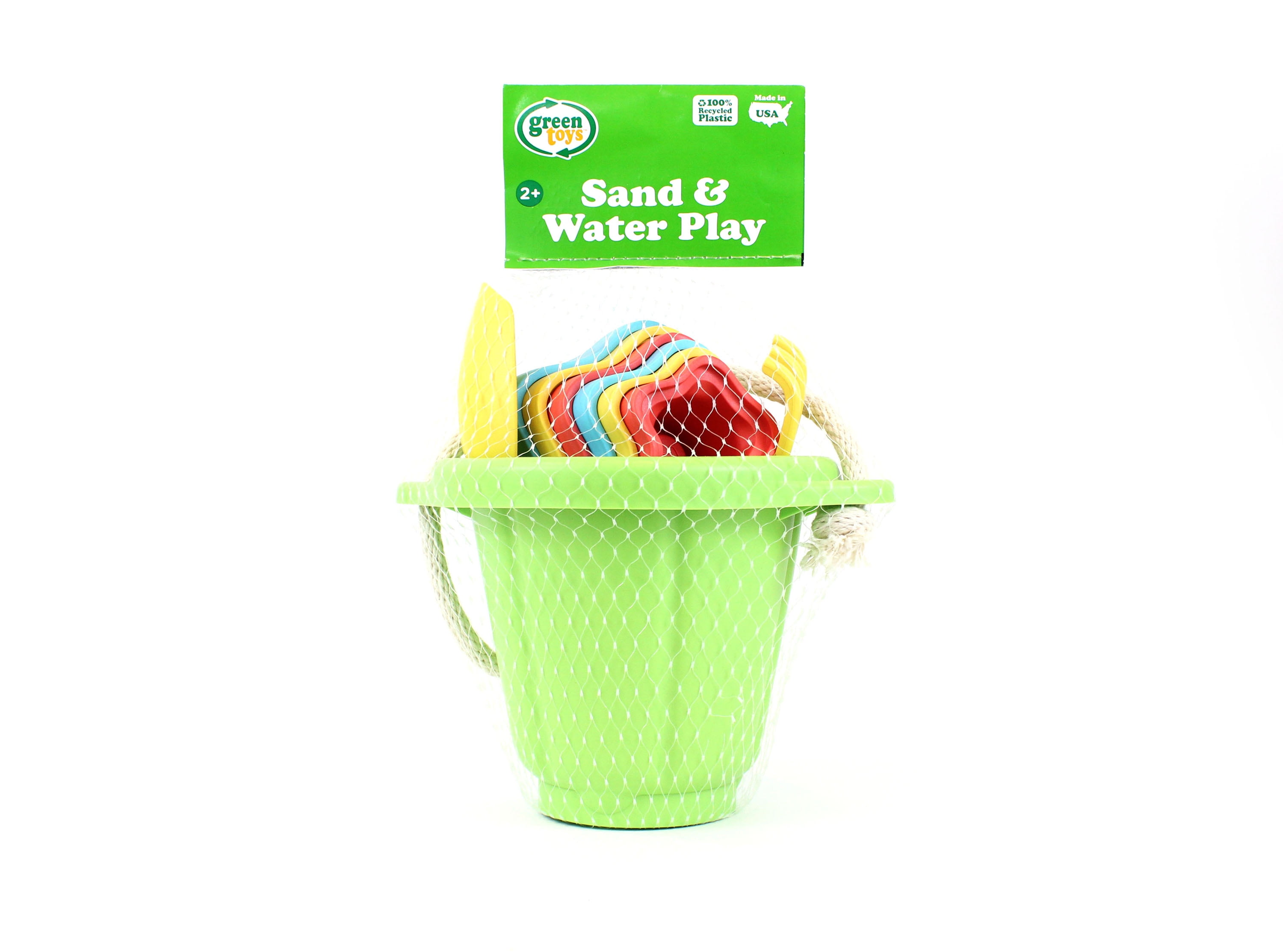 green toys bucket and spade