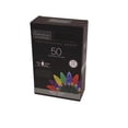 thumbnail image 4 of Celebrations Platinum LED C6 Multicolored 50 ct String Christmas Lights 25 ft., 4 of 4