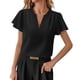 thumbnail image 1 of Camisetas de Mujer Suelto Ajuste Cuello Casual Lindo Impreso Suelto Blusa de Verano de las Señoras Superior, Tops de Verano de las Mujeres Suelto Ajuste, 1 of 6