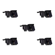 QualitChoice Hand Drill Regulating Forward and Reverse Switches FA2 -6/1BEK SPST Lock on Power Tool Trigger Button Switch Black 5Set