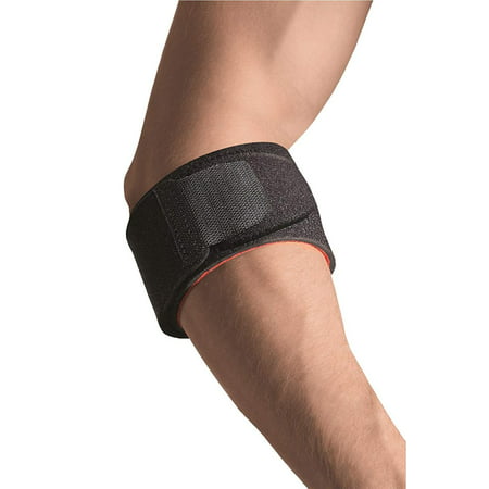 Sport Tennis Elbow Brace, One Size, Black, Helps in the prevention and treatment of medial-lateral epicondylitis (tennis elbow) By (Best Home Treatment For Tennis Elbow)