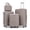Champagne, variant on Tyethy Luggage Set 3 Pcs Hardshell Suitcase Luggage Set with Spinner Wheels TSA Lock, Beige