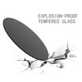 thumbnail image 6 of Miekor Furniture 36 Inch Round Tempered Glass Table Top Black Glass 1/4" Thick Round Polished Edge 118639, 6 of 9
