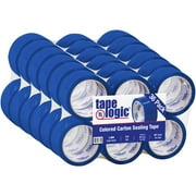 Tape Logic Carton Sealing Tape,2x55 yd.,Blue,PK36 T90122B