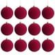 thumbnail image 2 of Adornos navideños, bolas de terciopelo de 8,25 cm para árbol de Navidad, baby shower, primera Navidad, fiesta de cumpleaños, bola de terciopelo flocada., 2 of 9