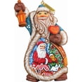 thumbnail image 2 of G.Debrekht 661211 General Holiday Santa Gingerbread Ornament 5 in., 2 of 3