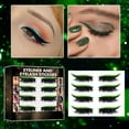 thumbnail image 3 of Eyelashes Glitter False Eyelash Glue Self Eye Makeup Curling Eyelash Application for Stunning 8PCS, 3 of 8